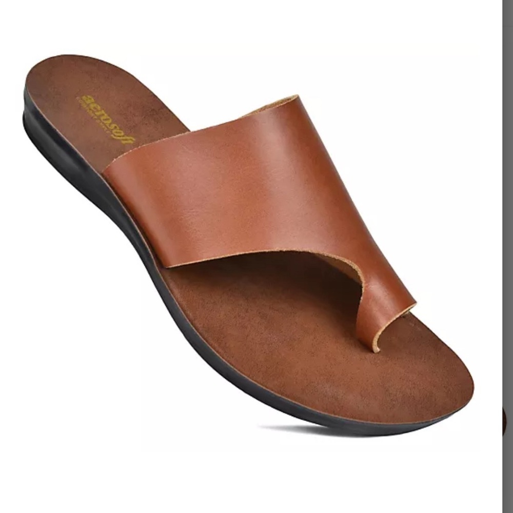 Aerodoft soft brown sandal